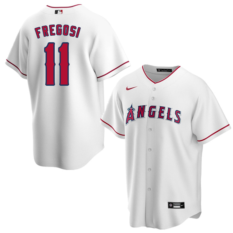 Nike Men #11 Jim Fregosi Los Angeles Angels Baseball Jerseys Sale-White